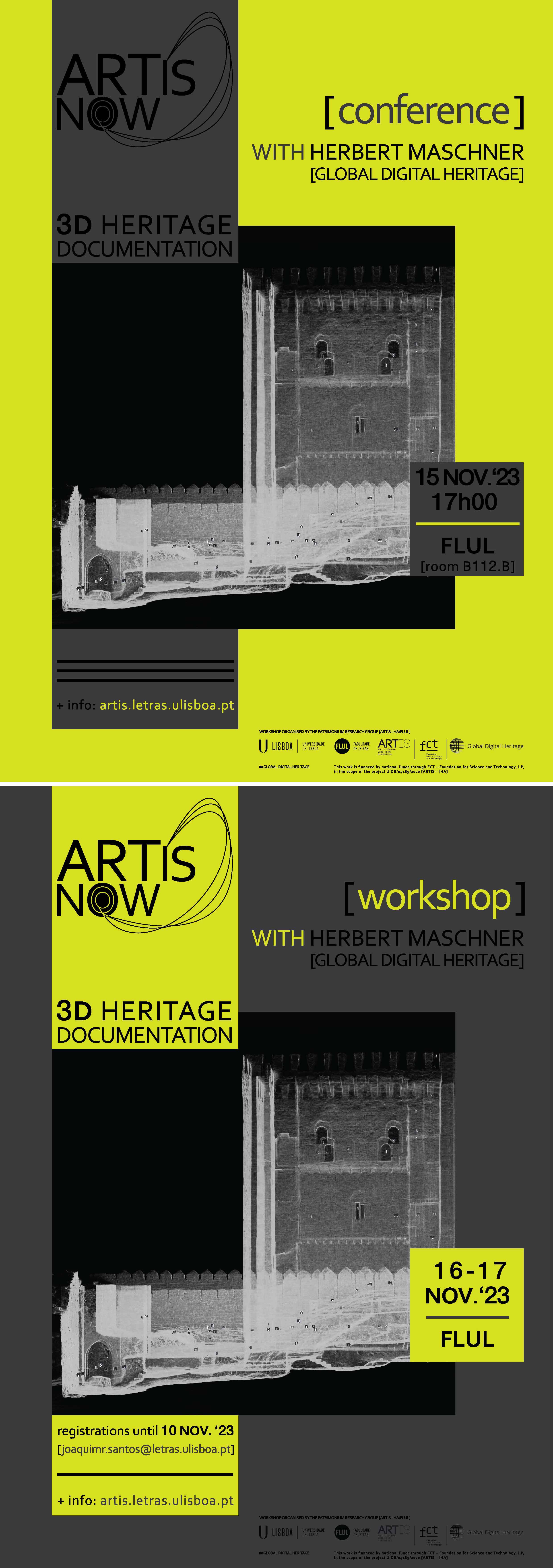 ARTIS NOW [CONFERENCE AND WORKSHOP] | 3D HERITAGE DOCUMENTATION