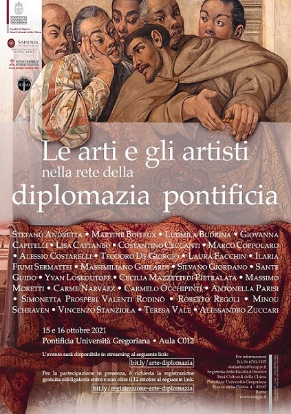 Congresso Internacional  "Le arti e gli artisti nella rete della diplomazia pontificia"